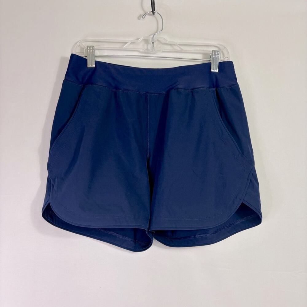 Lands' End navy Board Shorts, Size 8